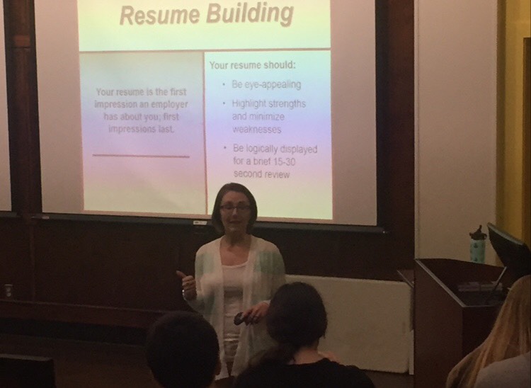 Learning the art of building a good resume - Spring 2016