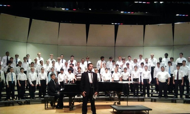 The brilliant young performers at our Young Men's Choral Festival - Fall 2012