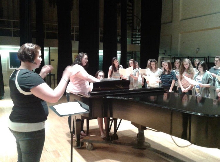 Our ACDA chapter learning "The Girl" to be recorded and published - Spring 2012